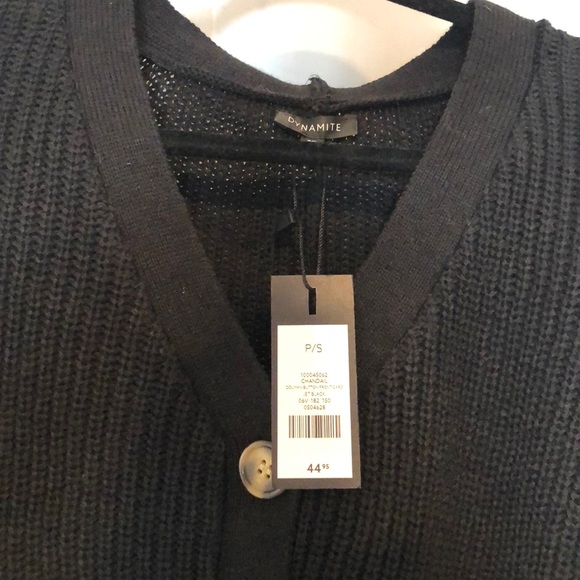 Dynamite Black Sweater - Picture 2 of 2